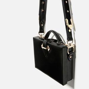 Zara Minaudiere Briefcase Bag